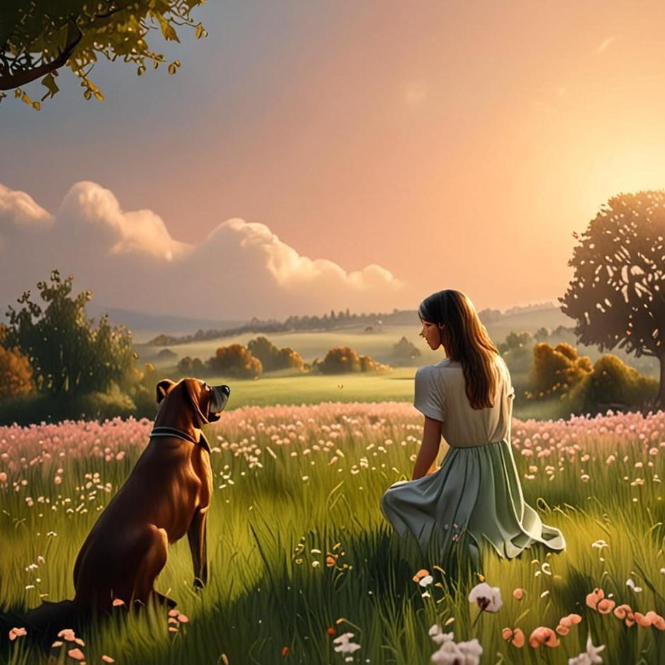 Dream : Petting a dog in a dream