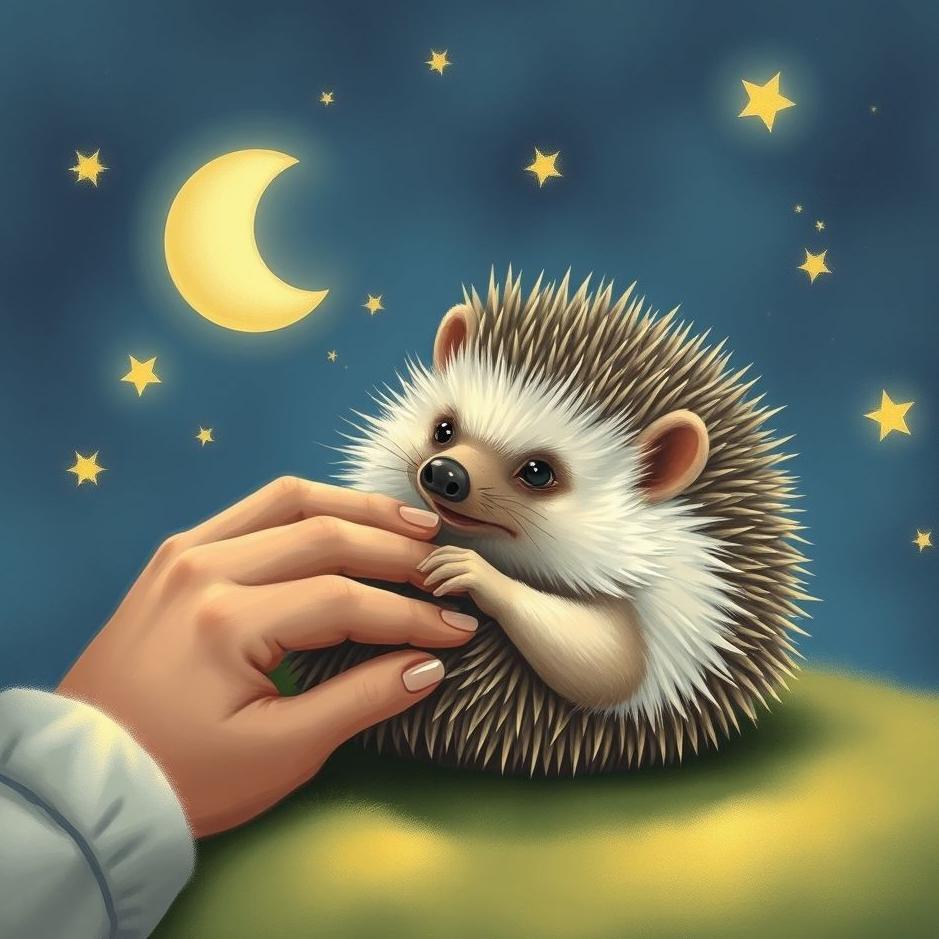 Dream : Petting a hedgehog in a dream