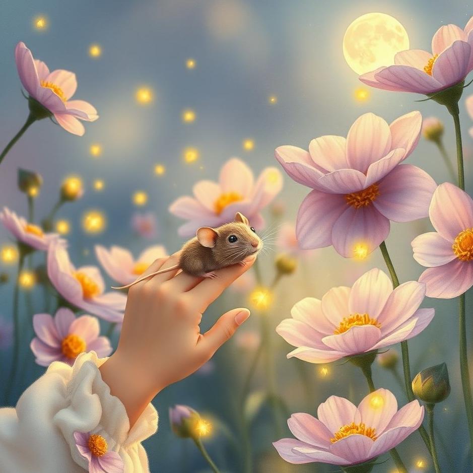 Dream : Petting a mouse in a dream