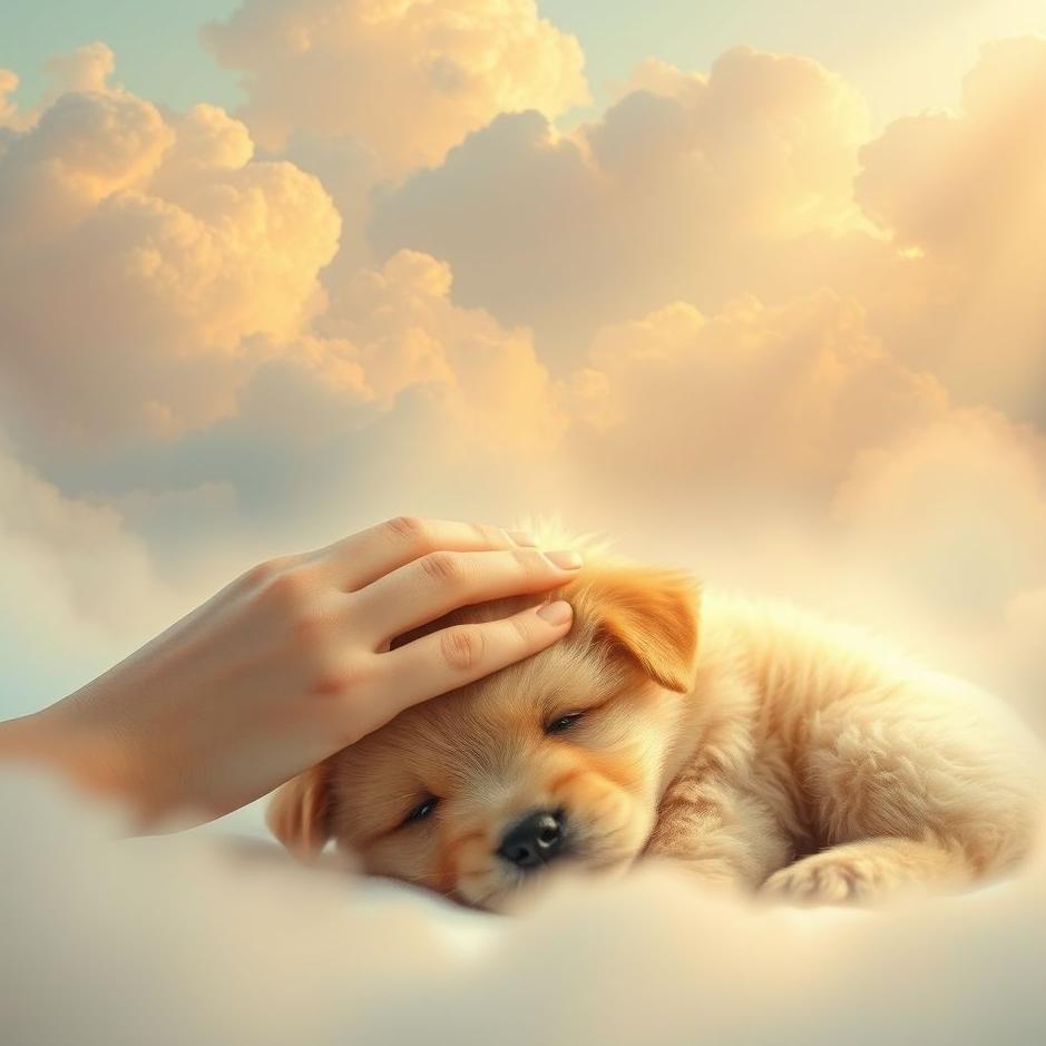 Dream : Petting a puppy in a dream