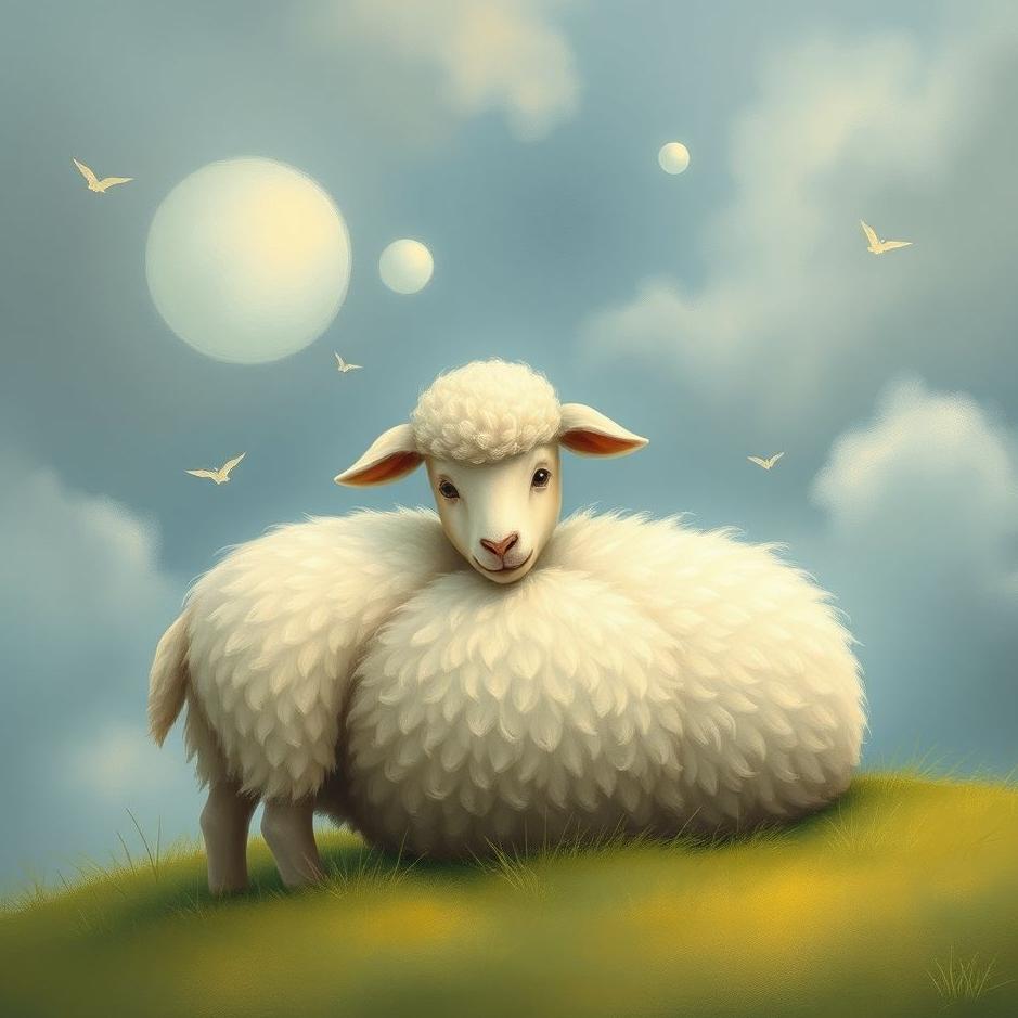 Dream : Petting a sheep in a dream