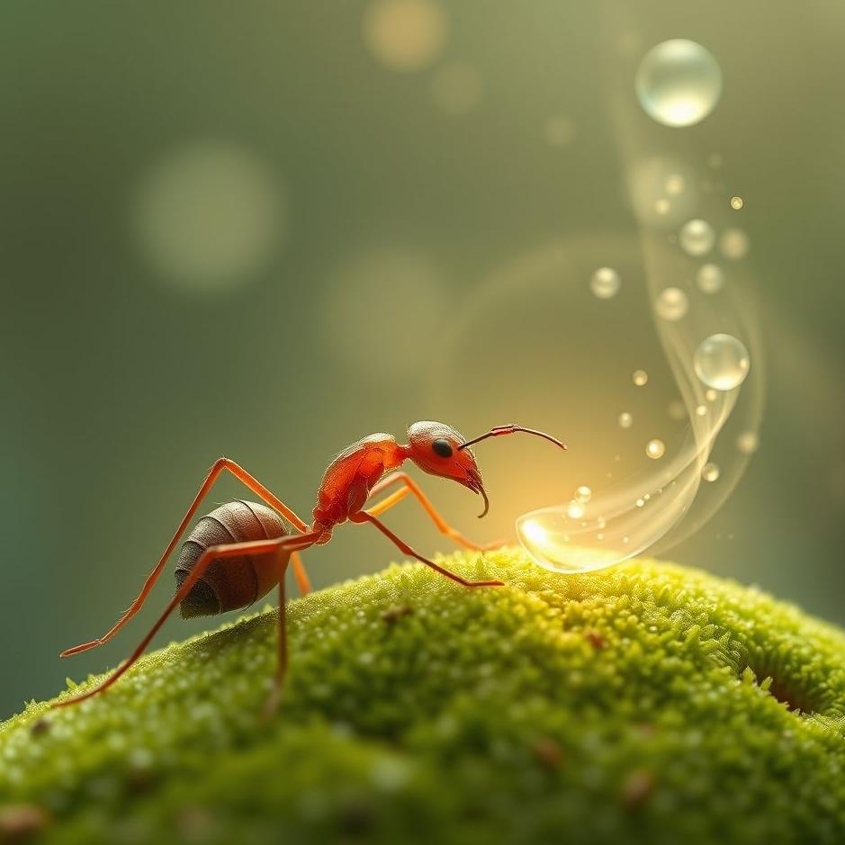 Dream : Petting an ant in a dream
