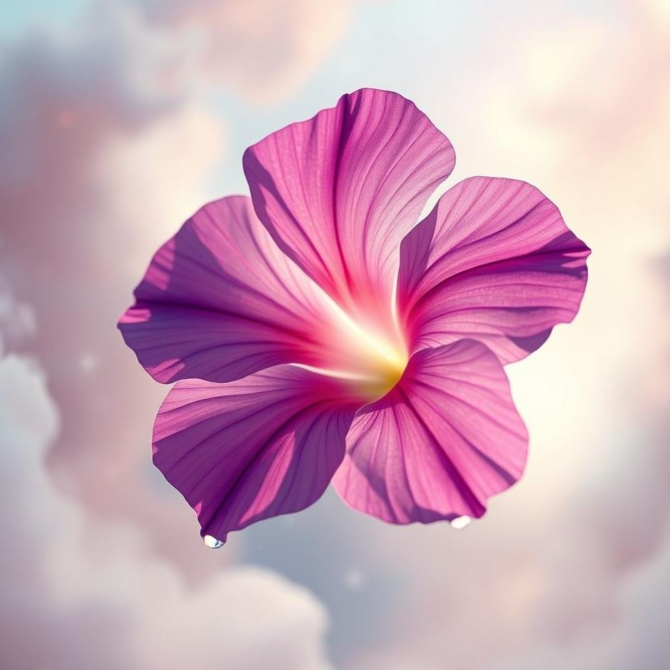 Dream : Petunia flower in a dream