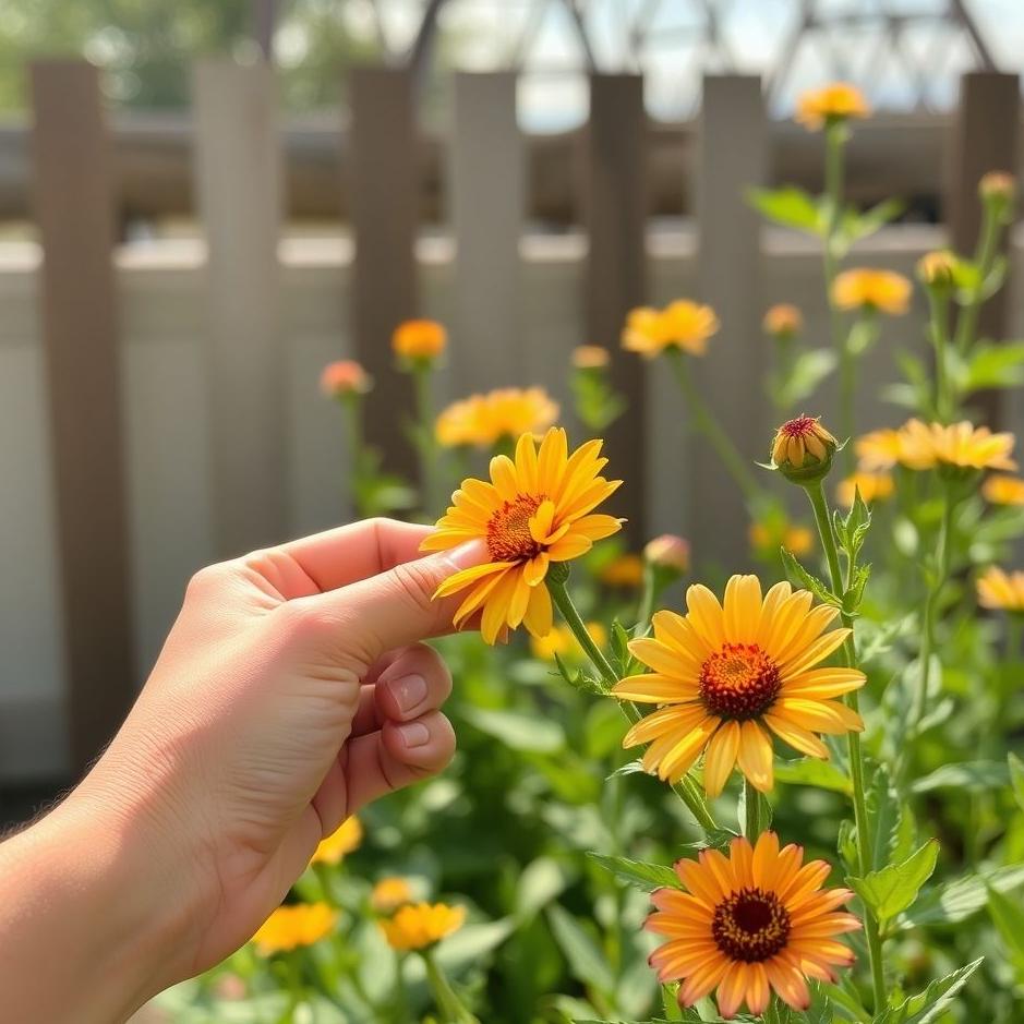 Dream : Picking a flower 