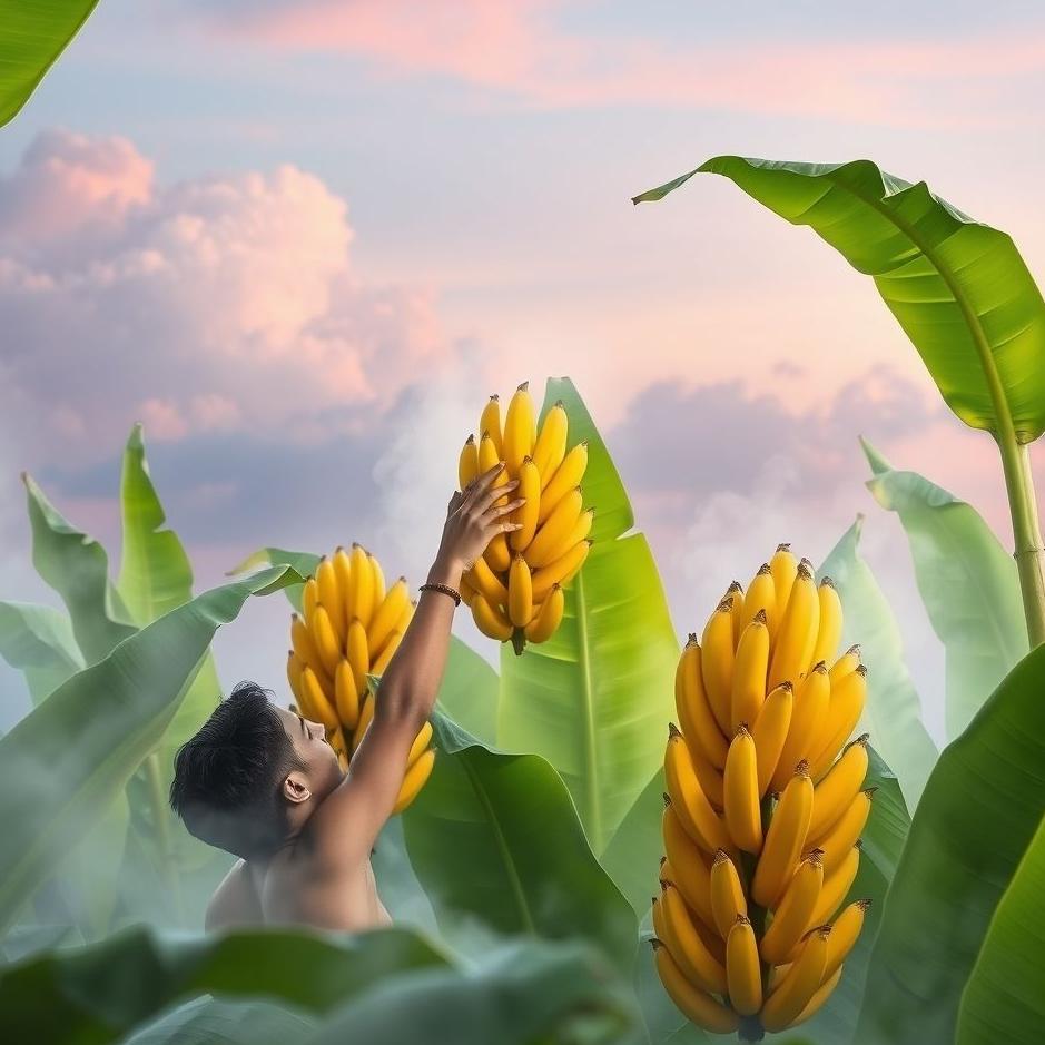 Dream : Picking bananas in a dream