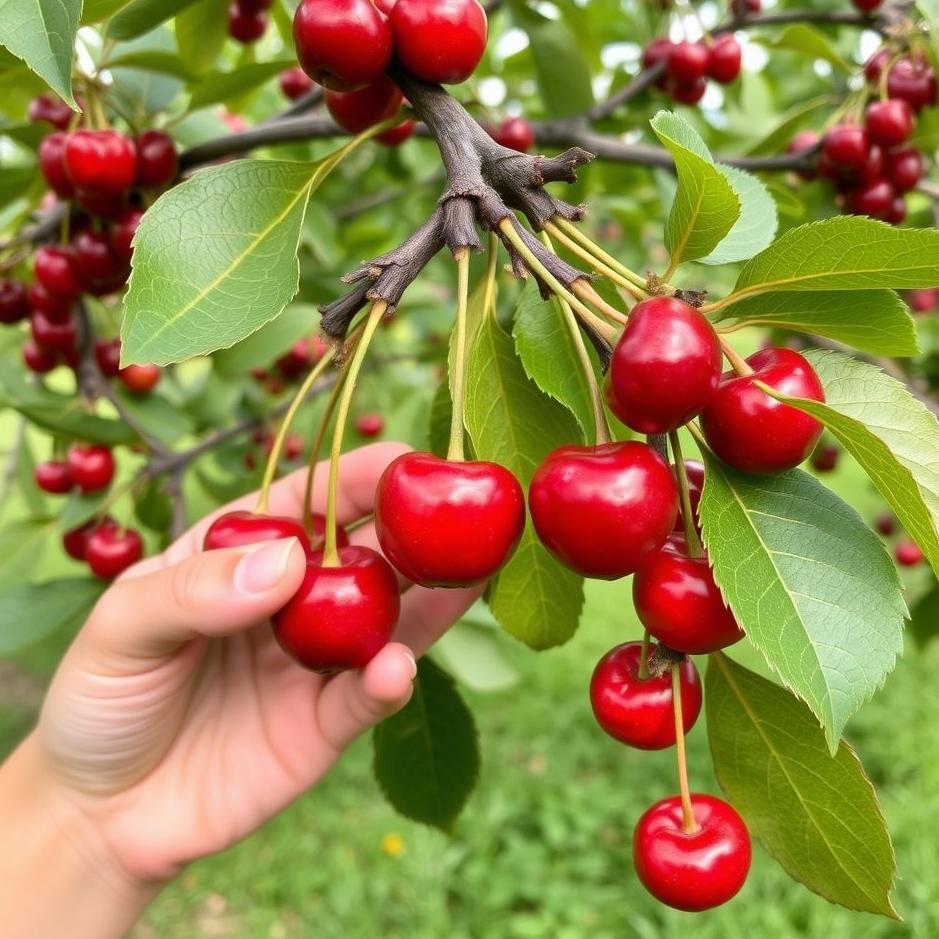 Dream : Picking cherries and eating them