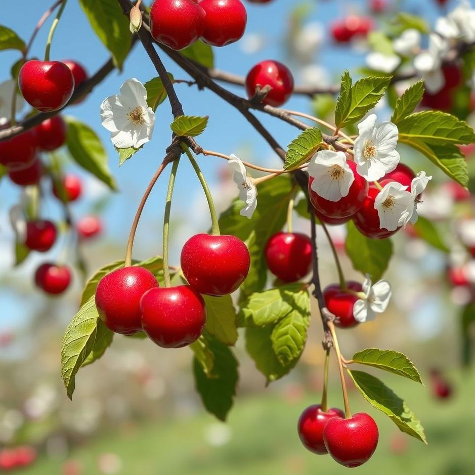 Dream : Picking cherries in a dream