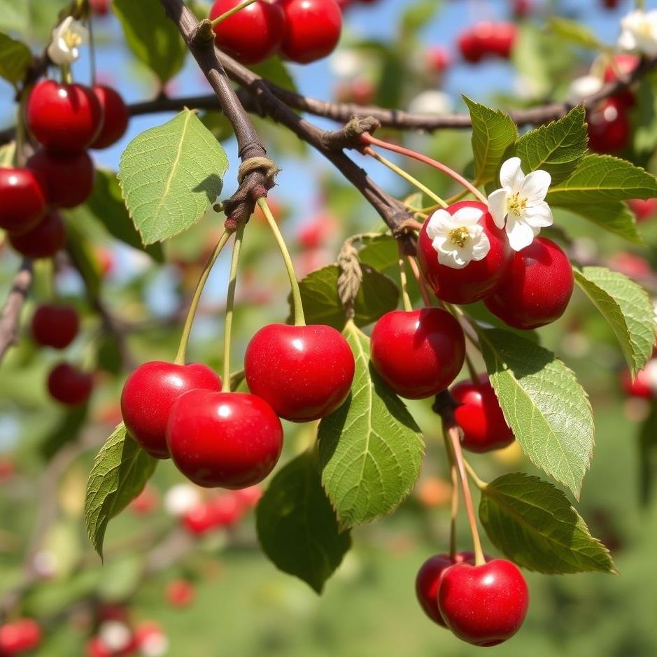 Dream : Picking cherries out of season in a dream
