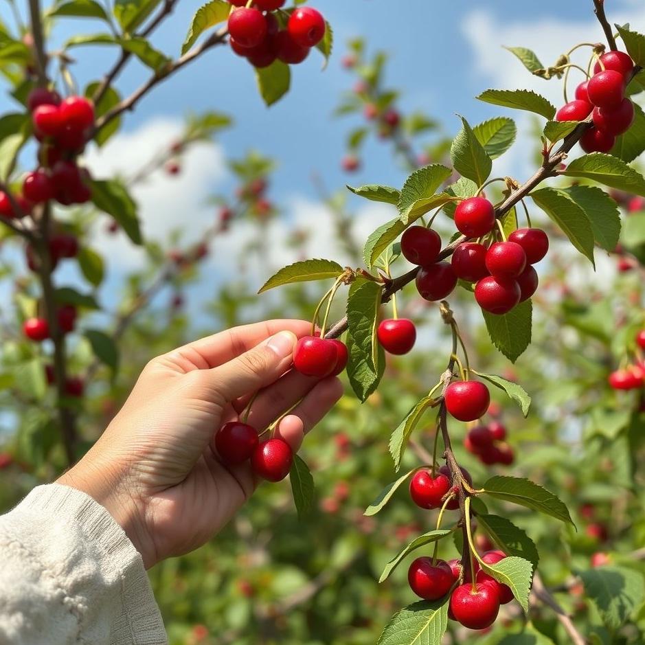 Dream : Picking cornel cherries in a dream