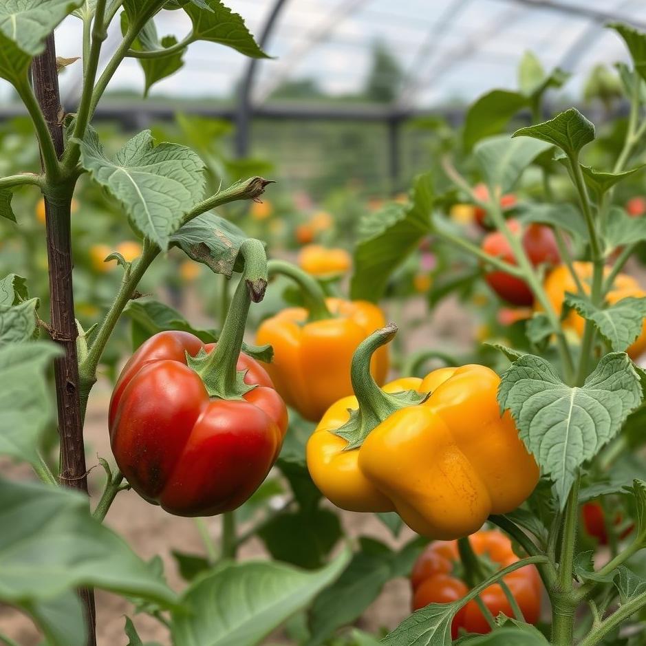 Dream : Picking eggplants and peppers in your dream