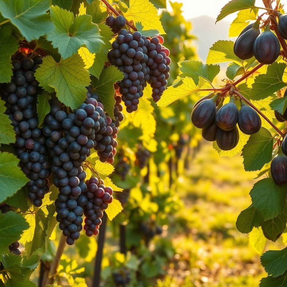 Dream : Picking figs and grapes