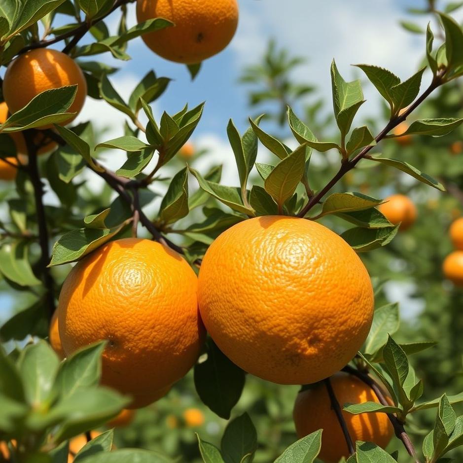 Dream : Picking grapefruit in a dream