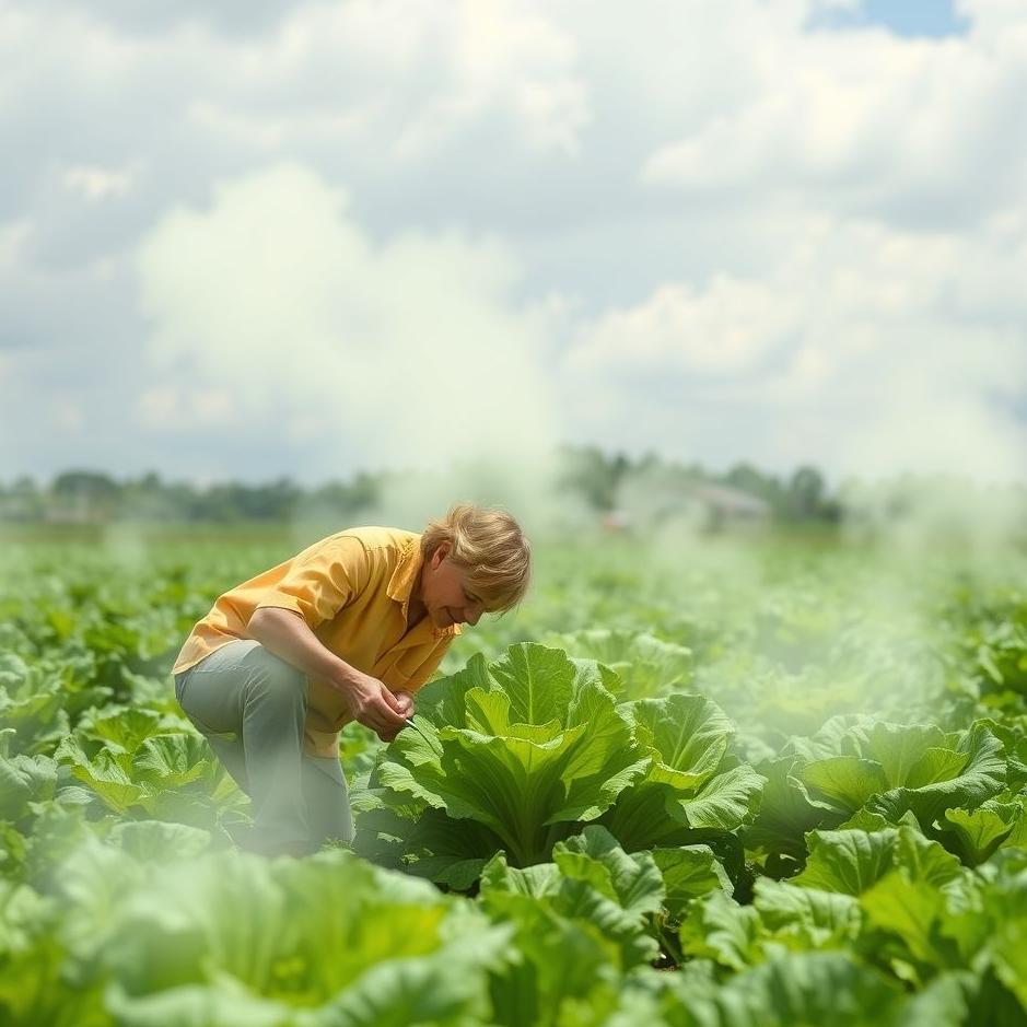 Dream : Picking lettuce in a dream