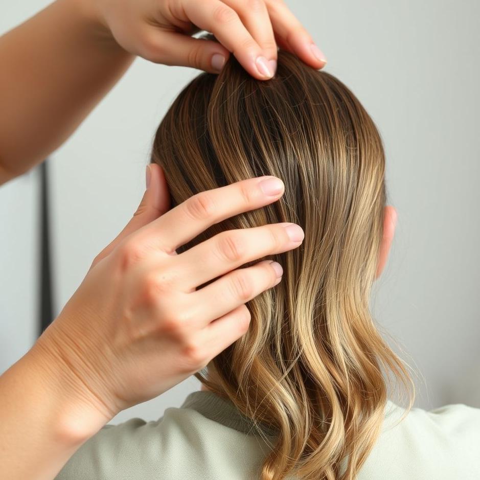 Dream : Picking lice in hair