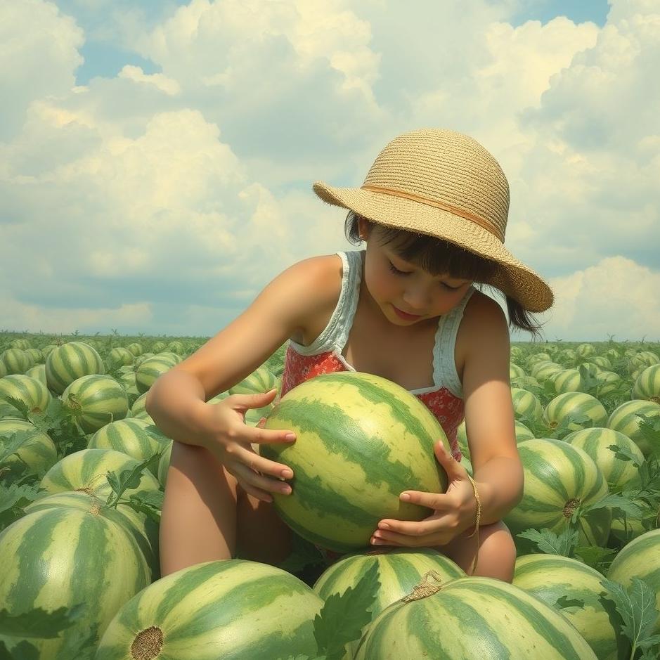 Dream : Picking melons in a dream