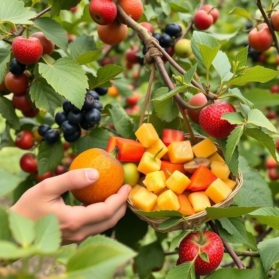Dream : Picking mixed fruit