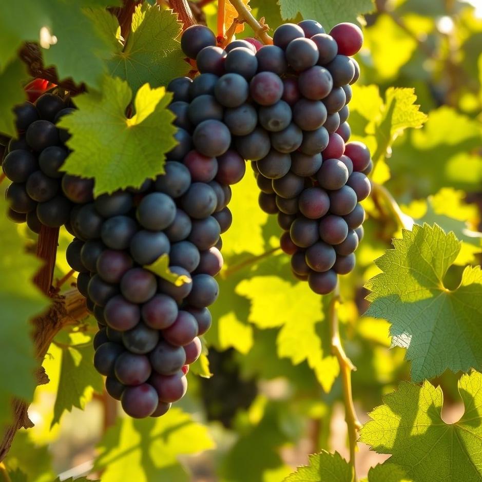 Dream : Picking purple grapes