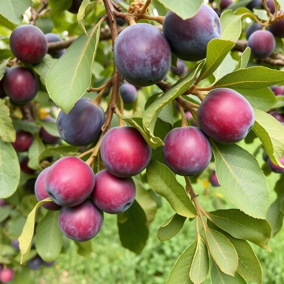Dream : Picking purple plums