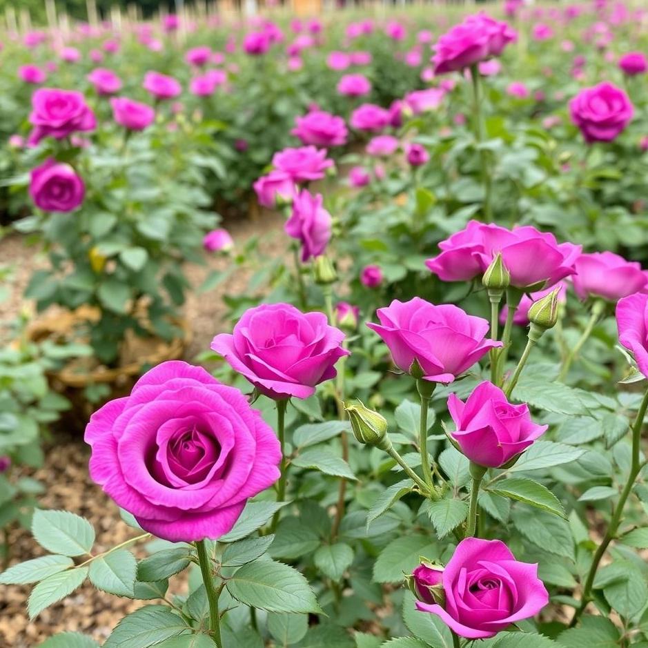 Dream : Picking purple roses