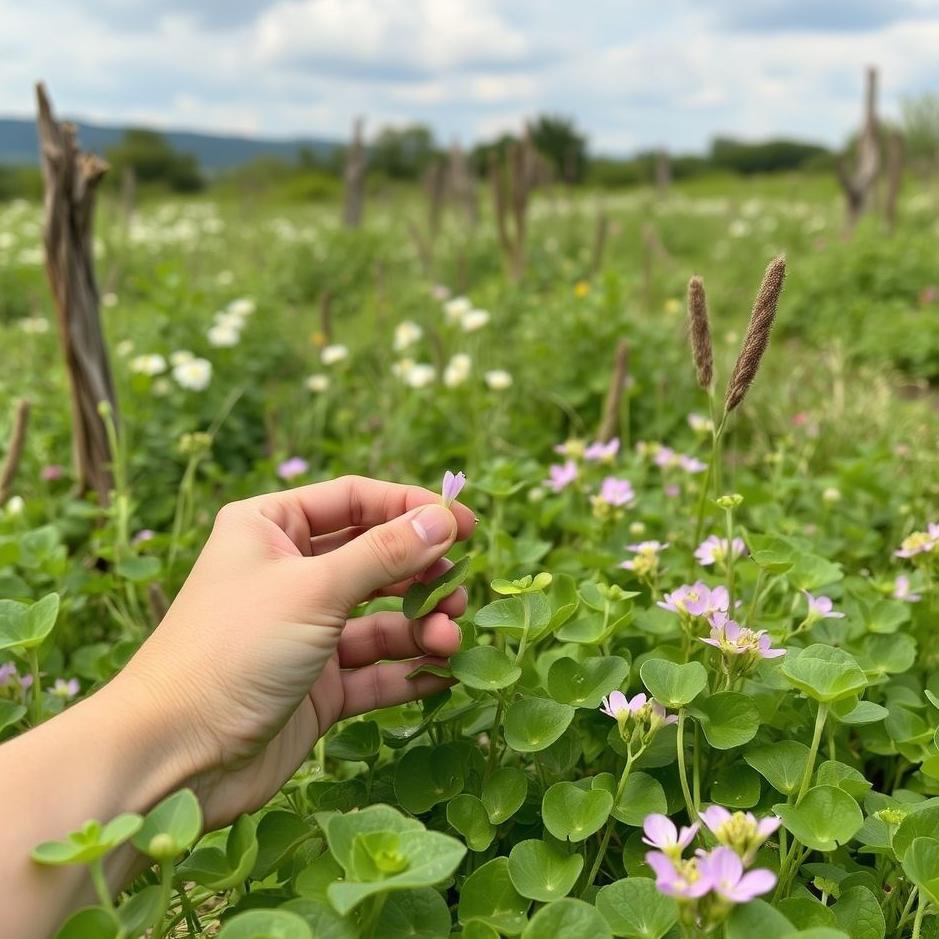 Dream : Picking purslane in a dream