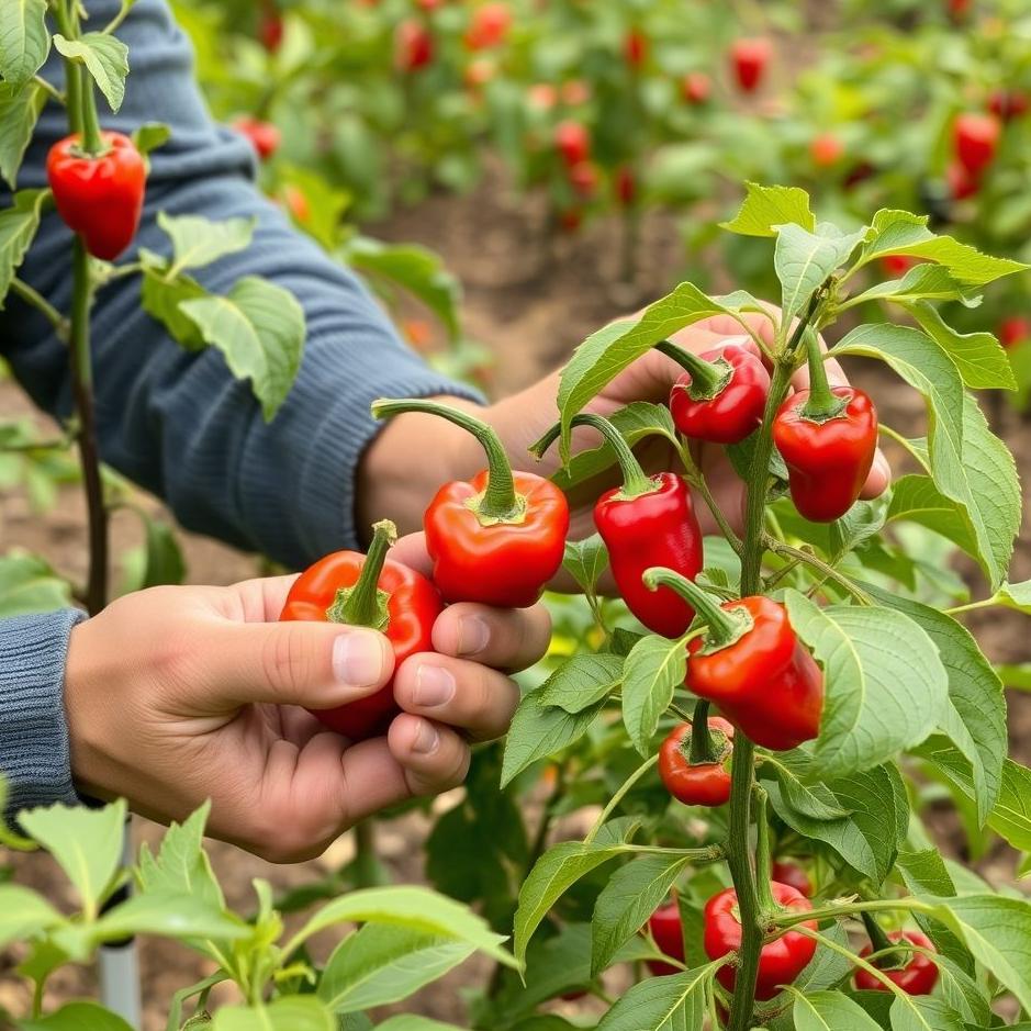 Dream Dictionary : Picking red hot peppers