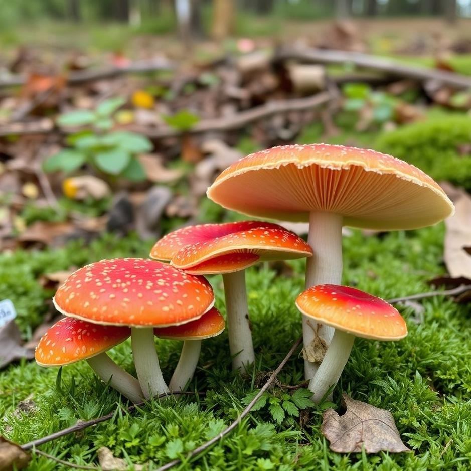 Dream : Picking red mushrooms