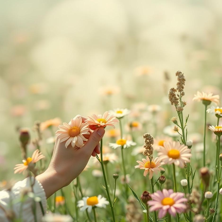 Dream Dictionary : Picking scented flowers in a dream