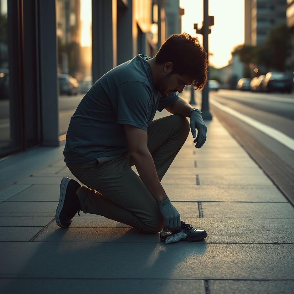 Dream : Picking up human waste in your dream