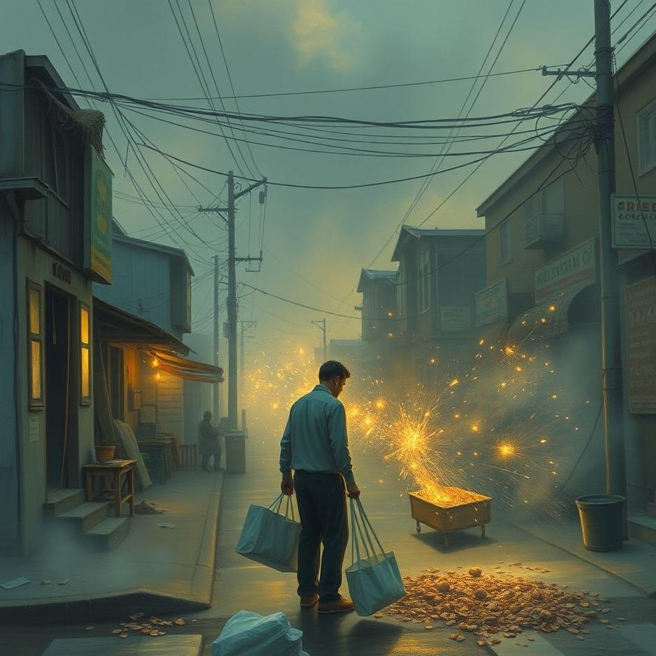 Dream : Picking up things from the street in a dream