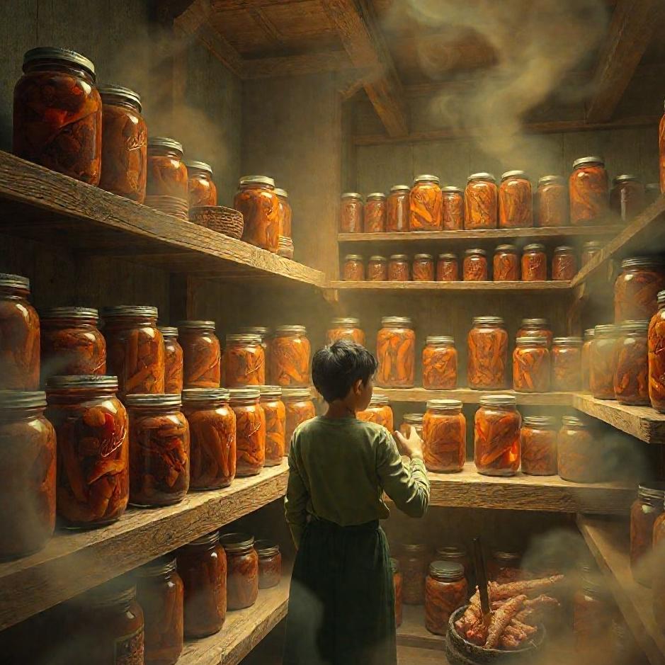 Dream : Pickling meat in a dream