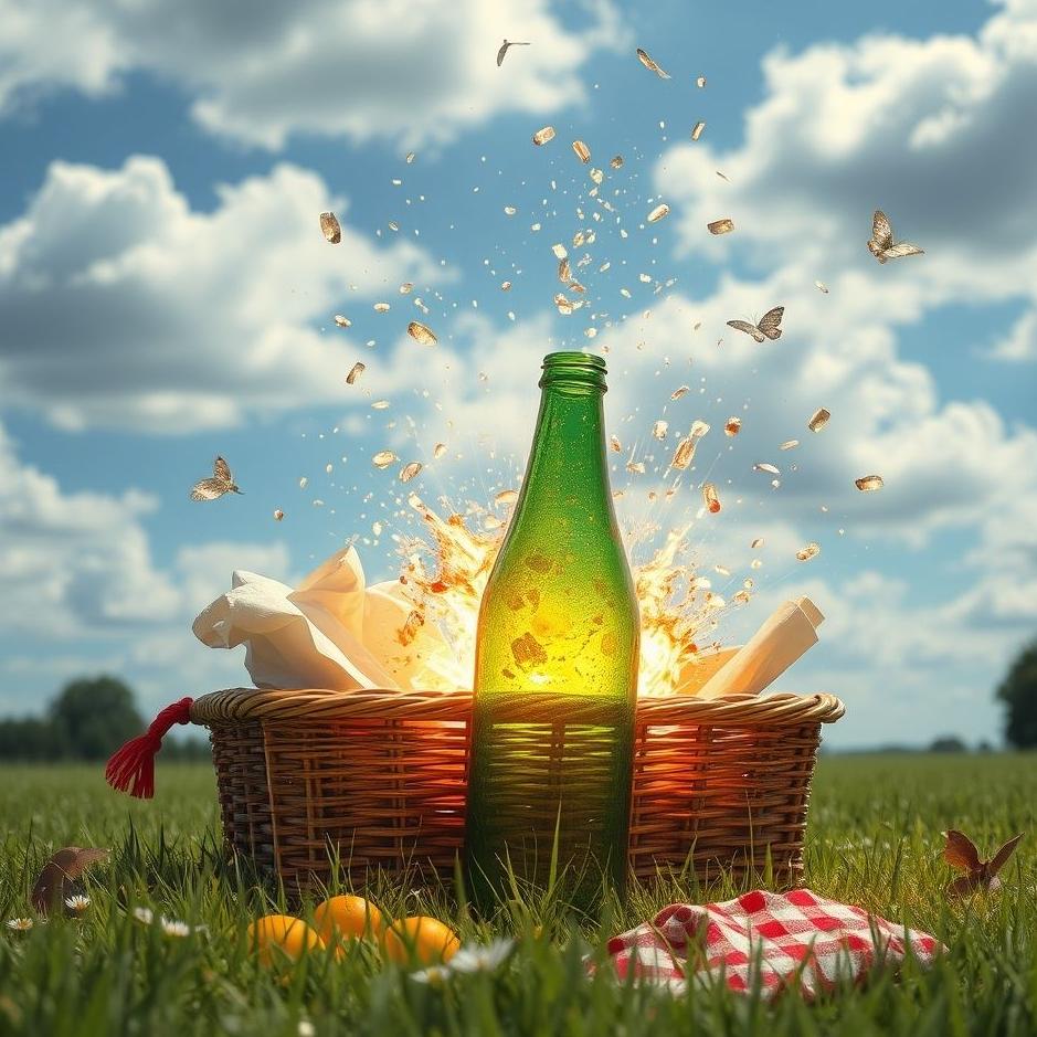 Dream : Picnic bottle burst in a dream