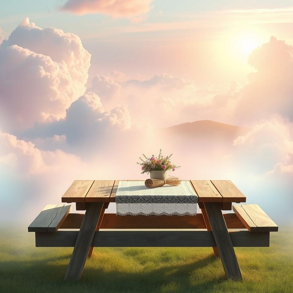 Dream : Picnic table in a dream