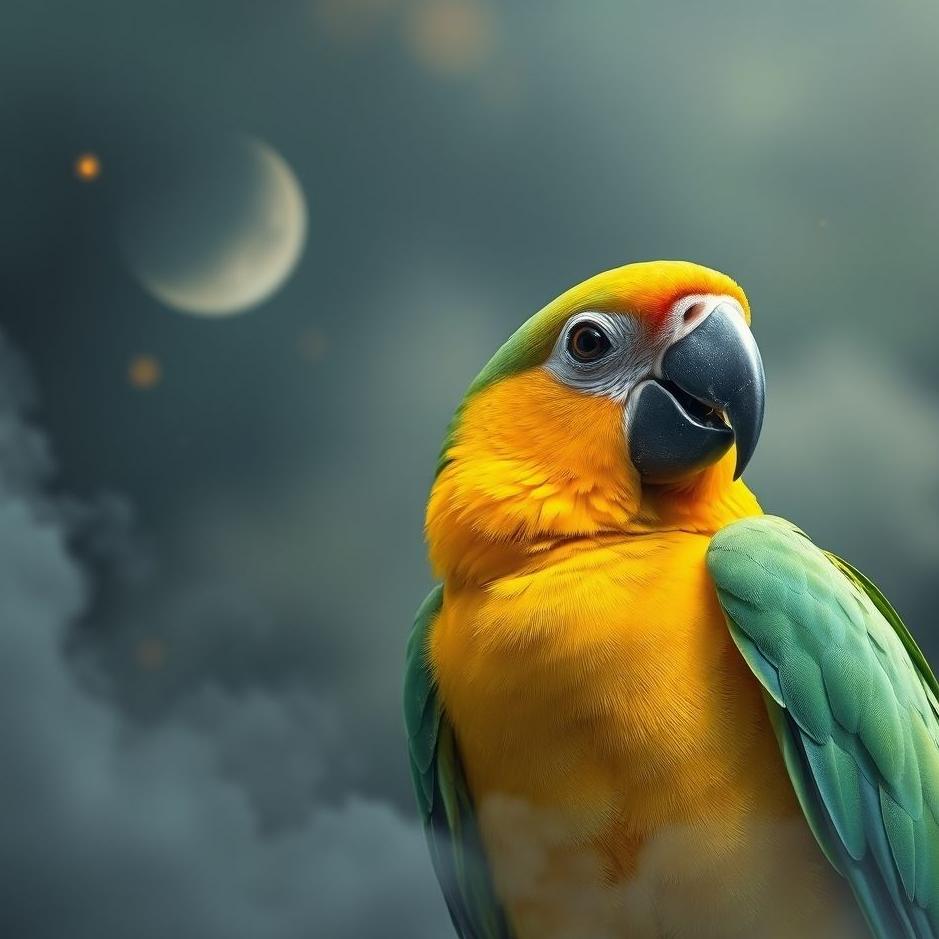 Dream : Picture of a parrot in a dream