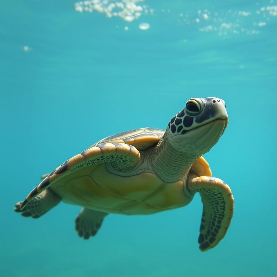 Dream : Picture of a turtle in a dream