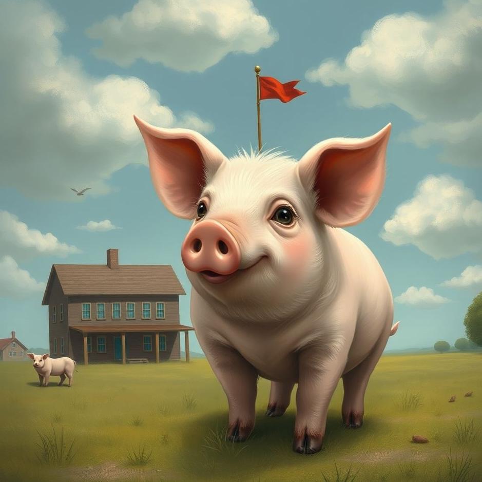 Dream : Pig in a school in a dream