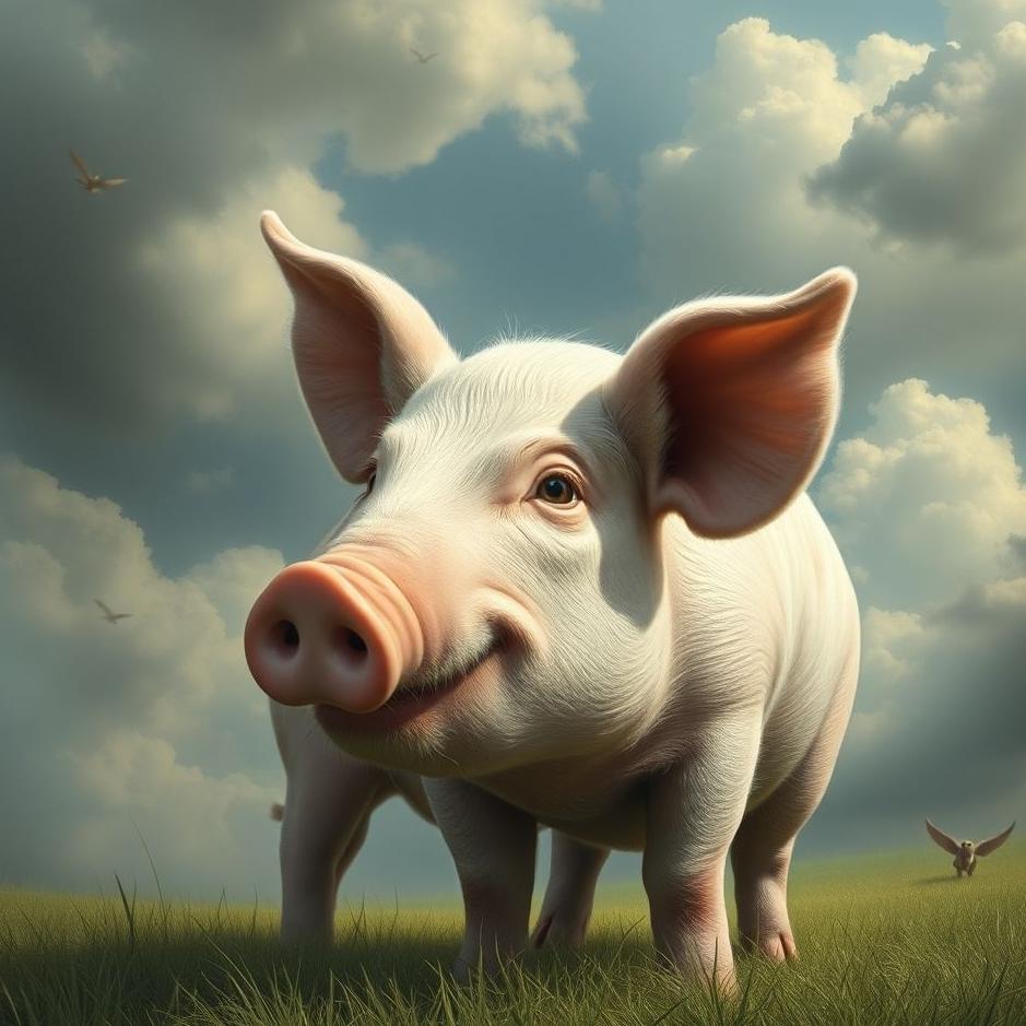 Dream : Pig in human form in a dream