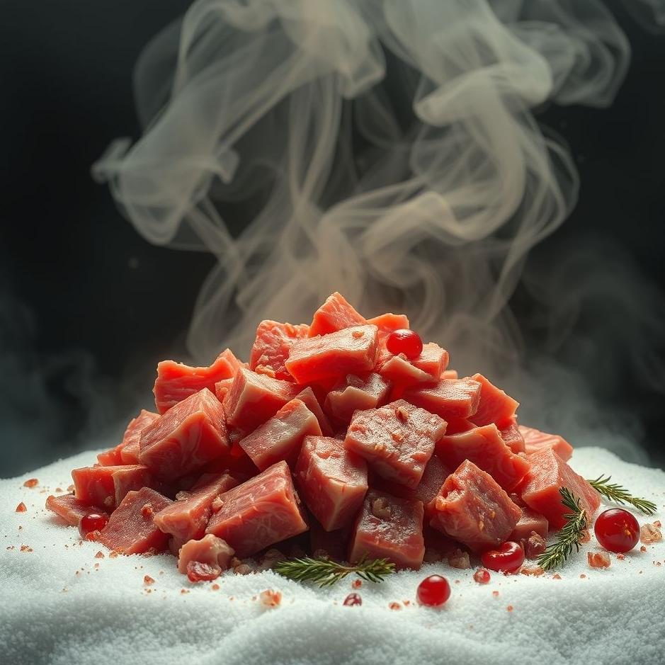 Dream : Pile of red meat in a dream