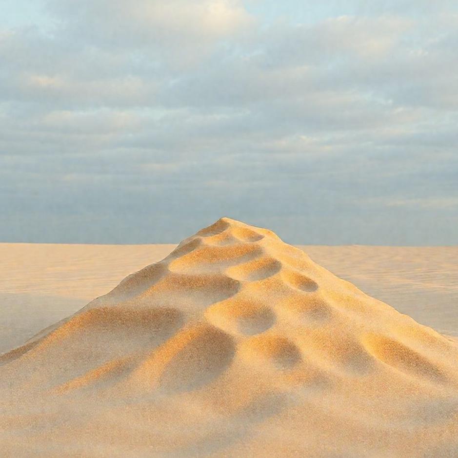 Dream : Piles of sand in a dream