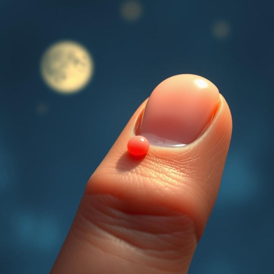 Dream : Pimple on your finger in a dream