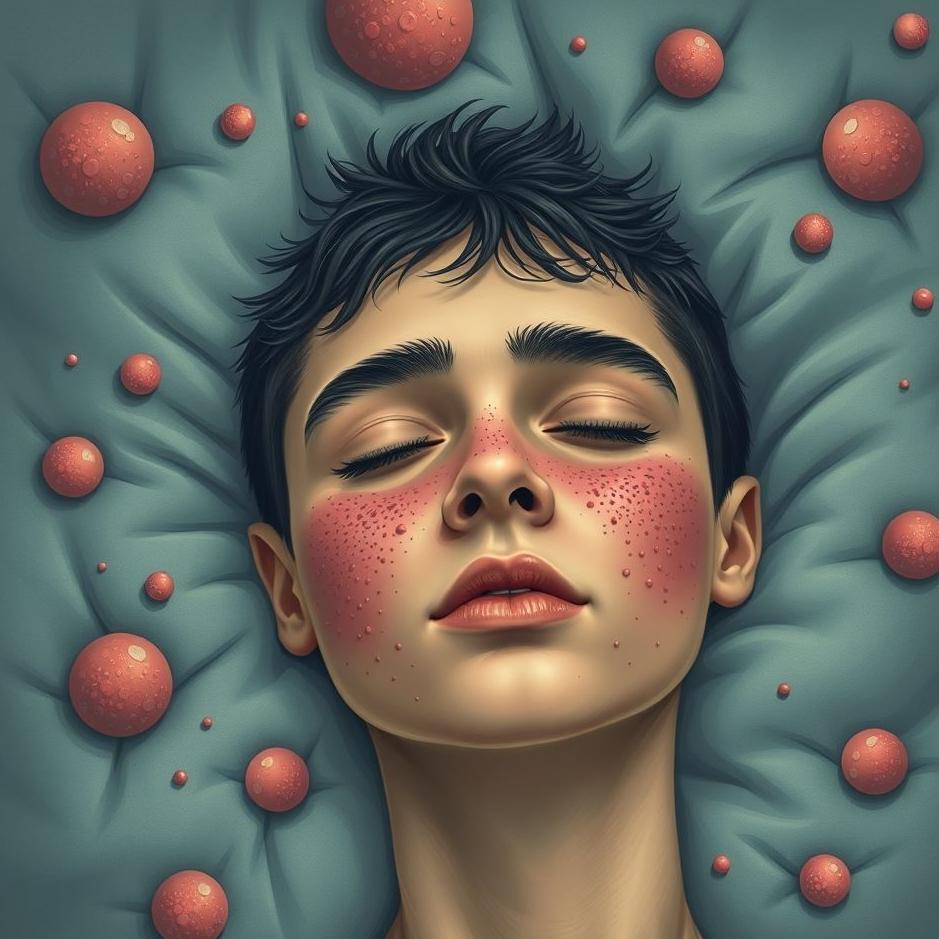 Dream : Pimples all over in a dream