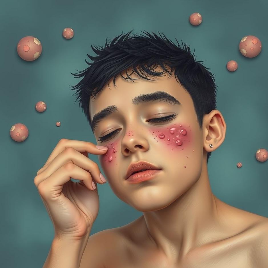 Dream : Pimples scratching in a dream