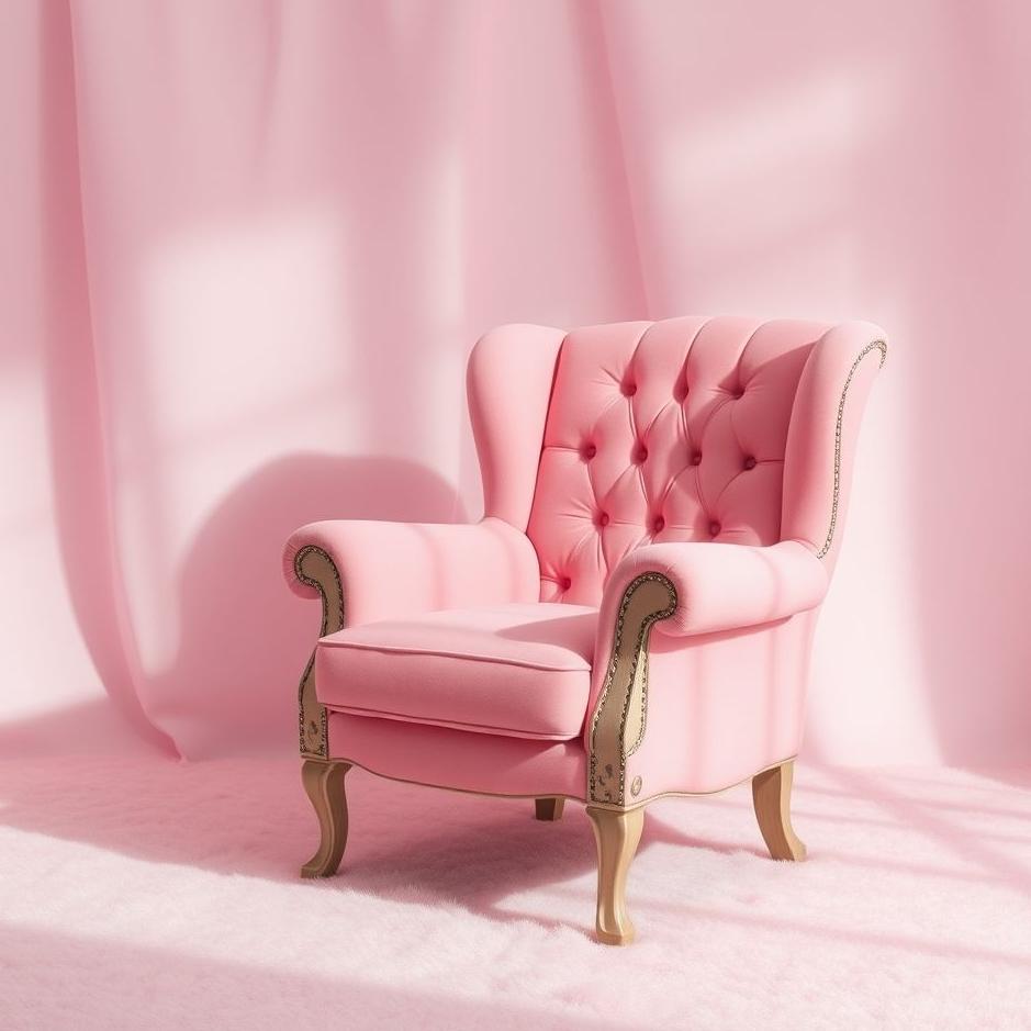 Dream : Pink armchair in a dream