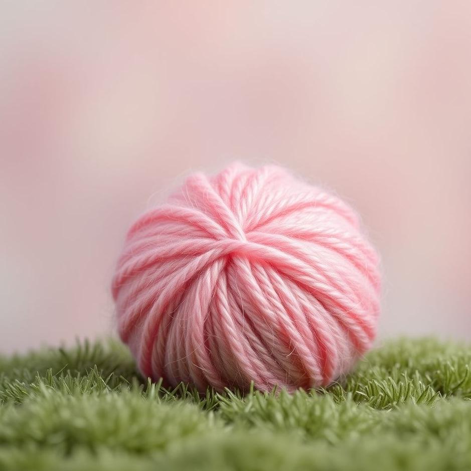 Dream : Pink ball of wool in a dream