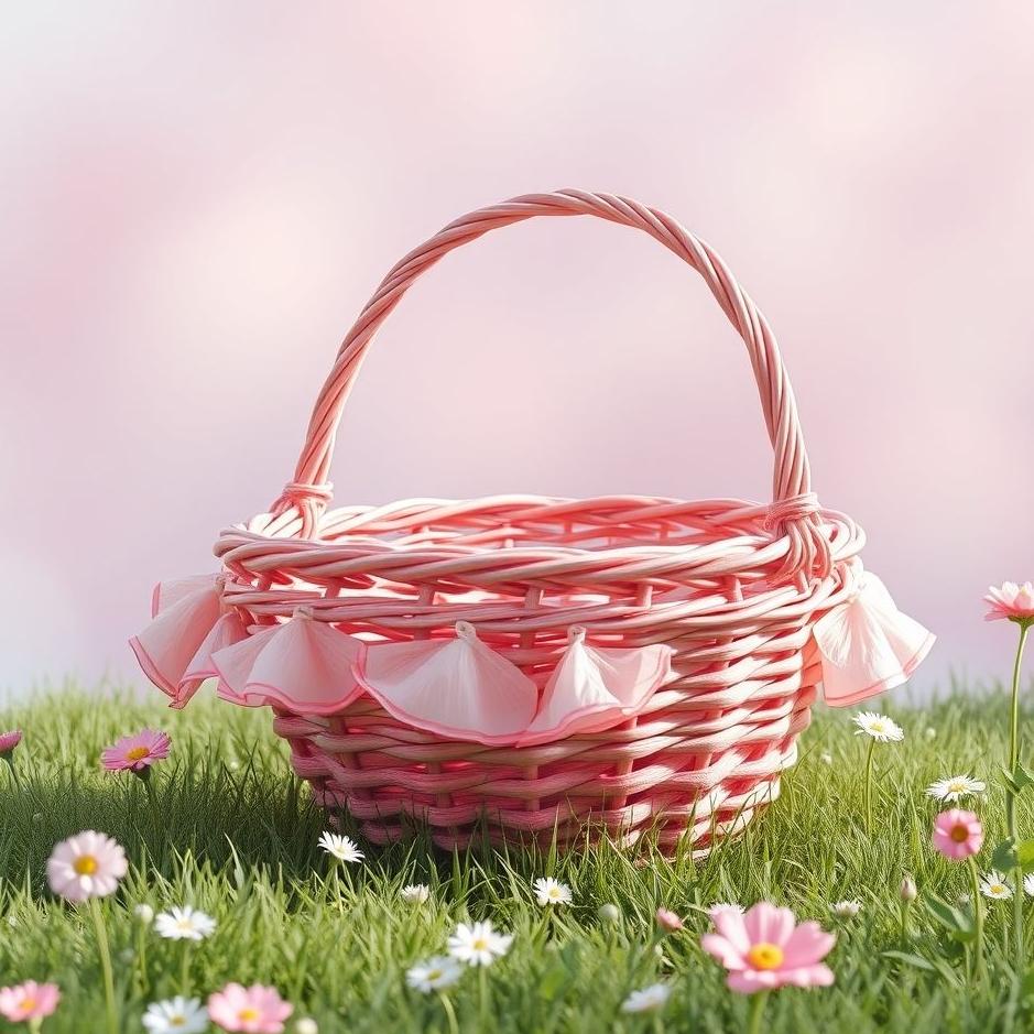 Dream : Pink basket in a dream