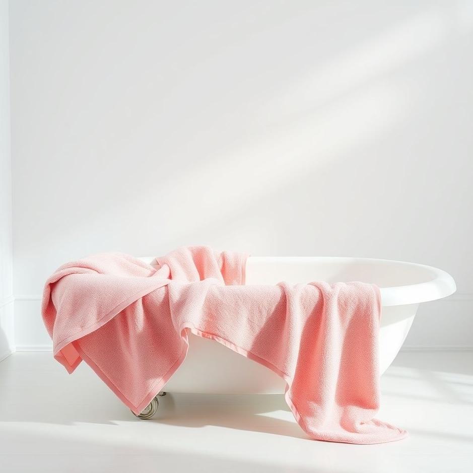 Dream : Pink bath towel in a dream