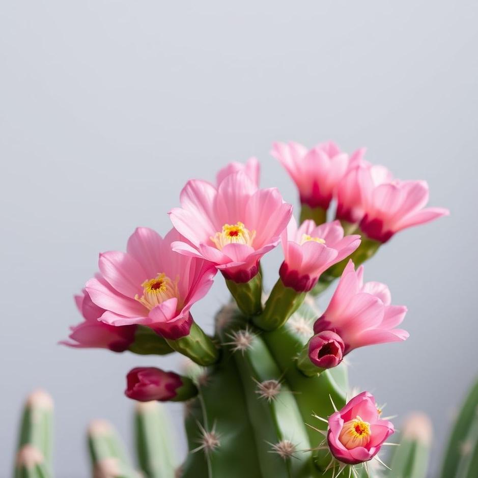 Dream : Pink blooming cactus in a dream