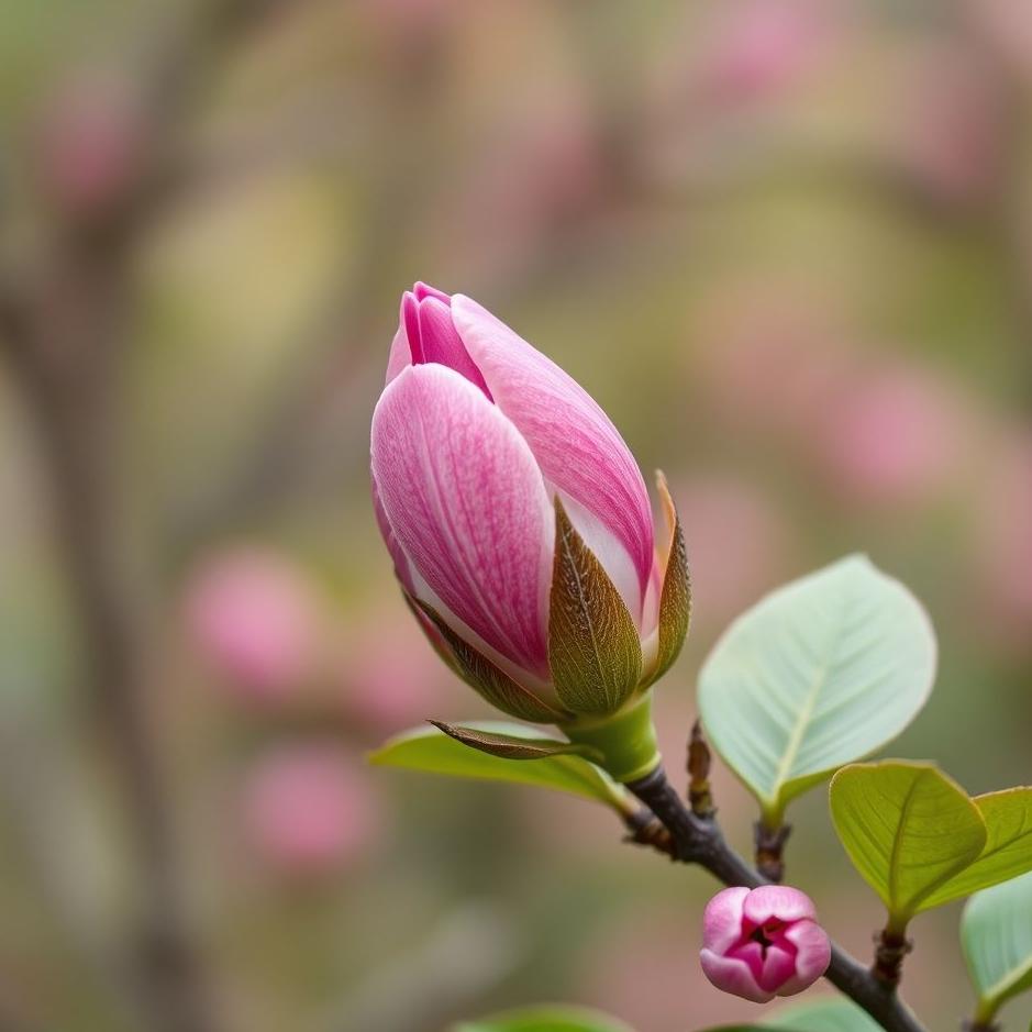 Dream : Pink bud in a dream