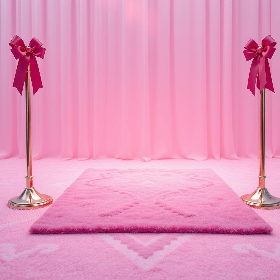 Dream : Pink carpet as a gift in a dream