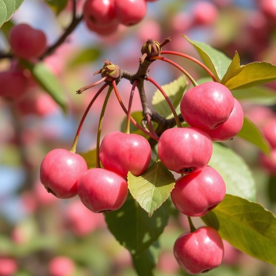 Dream : Pink cherries in a dream