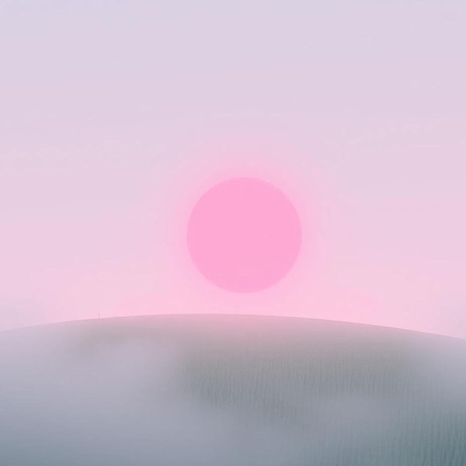 Dream : Pink circle in a dream